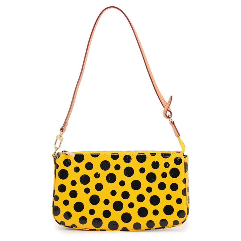 Louis Vuitton handbag Monogram Vernis Pochette Accessoires M91426 Yayoi Kusam...